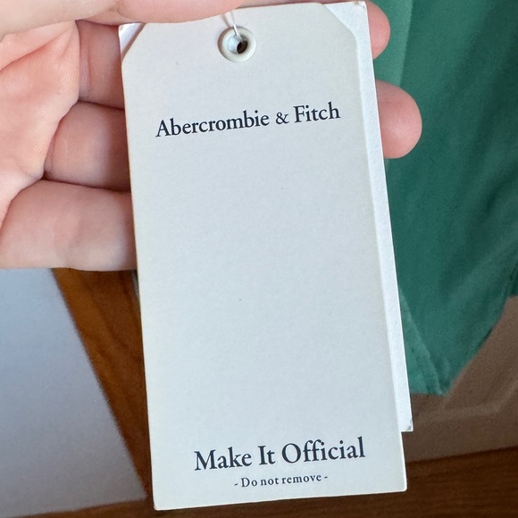 Abercrombie Clean High- Slit Midi Dress - Picture 4 of 5